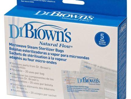 Dr Brown's Microwave Steam Steriliser Bags (Pack of 5)