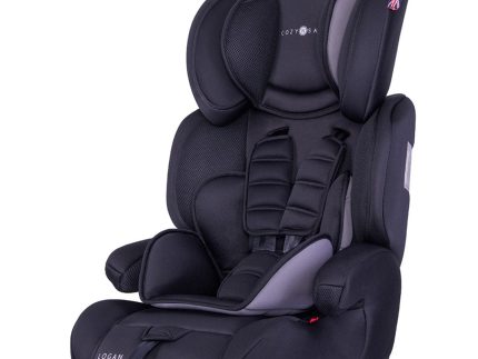 Cozy N Safe Logan Group 1/2/3 Car Seat - Black/Grey