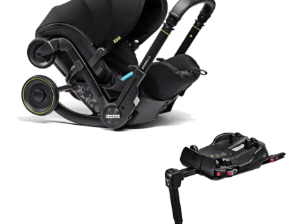 Doona X Infant Car Seat & Stroller with Base - Nitro Black