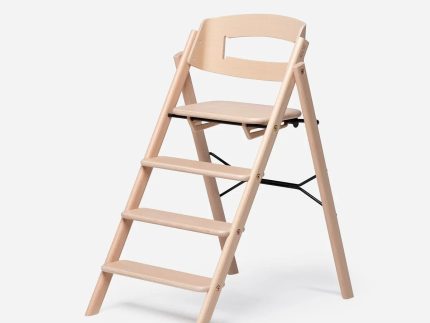 KAOS Klapp Highchair - Smooth Beech / Natural