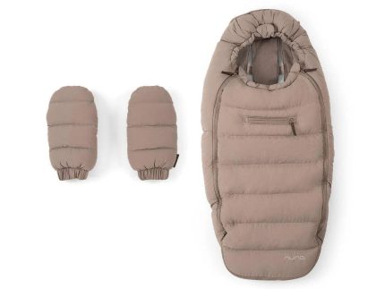 Nuna Winter Footmuff, Gloves & Bag - Cedar