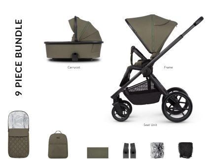 Venicci Tinum Edge 2in1 Pram - Moss