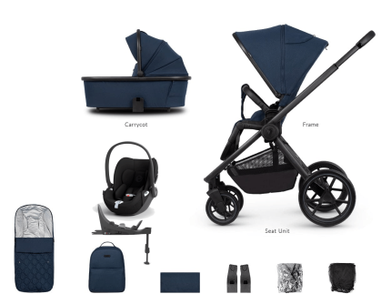 Venicci Tinum Edge Cloud T Travel System - Ocean